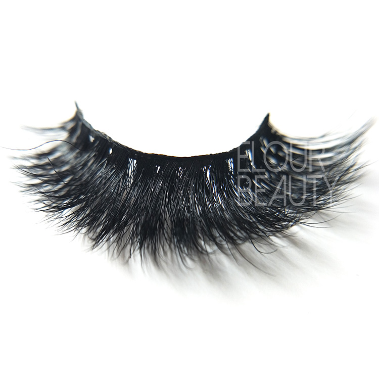 3D volume mink lashes wholesale private label China EA124